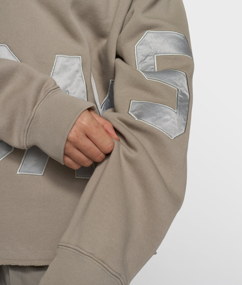 10DAYS Statement Logo Hoodie Fog