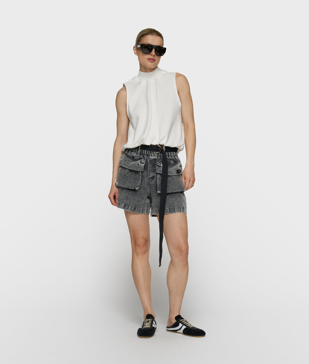 10DAYS Utility Shorts Jog Denim