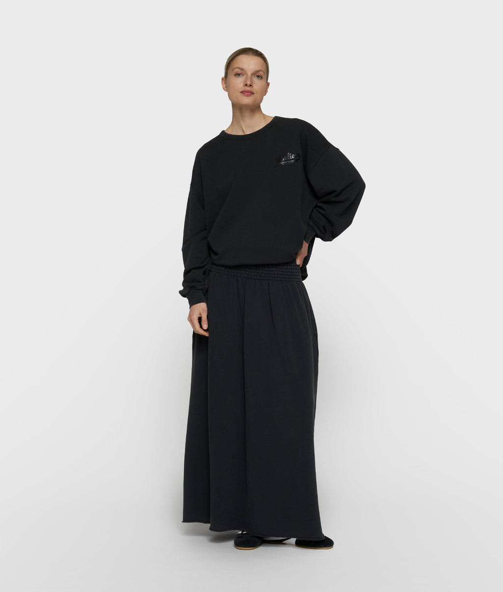 10DAYS Statement Sweater Believe | Dark Charcoal – Sudadera de mujer – Estilo casual – Tallas S, M, L