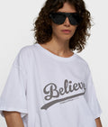 10DAYS Believe Tee 20-757-6203 white