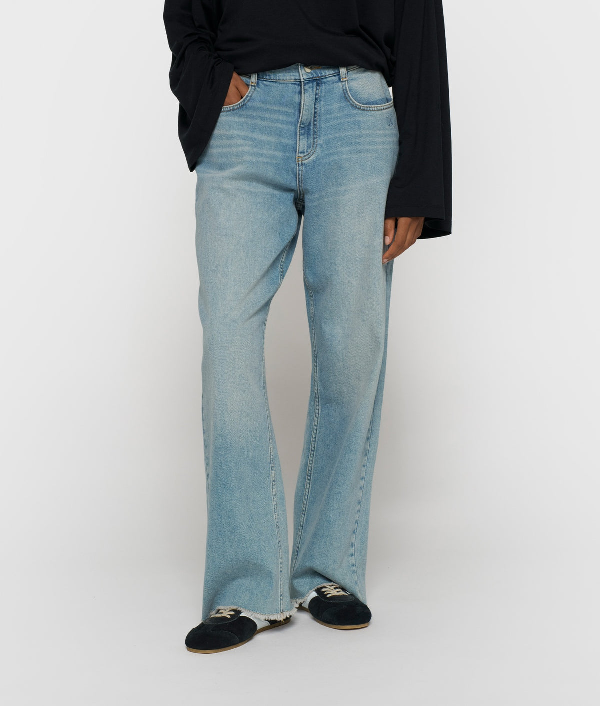 10DAYS Straight Leg Denim Pants 20-060-6204 Blue Denim – vista 2