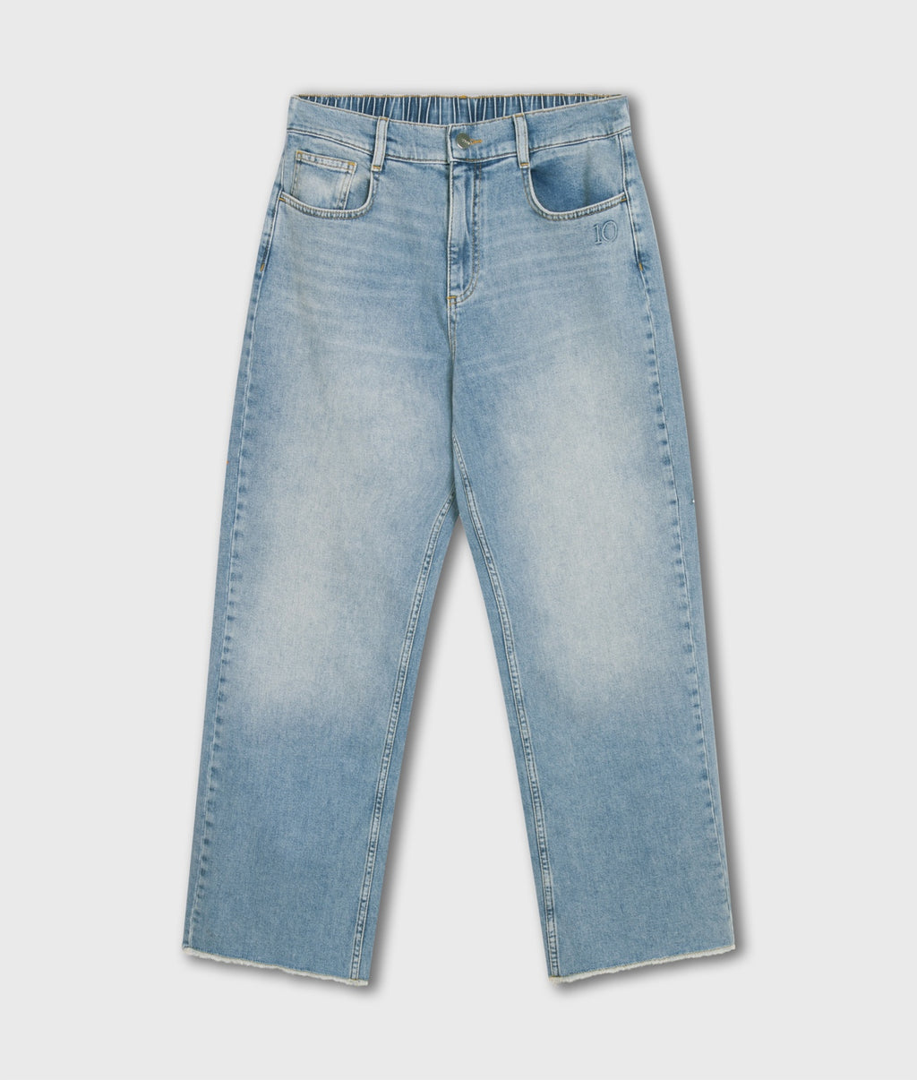 10DAYS Straight Leg Denim Pants 20-060-6204 Blue Denim – vista 6