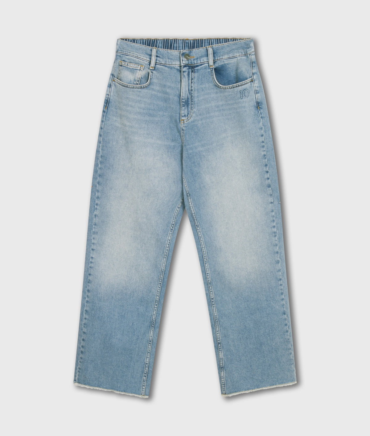 10DAYS Straight Leg Denim Pants 20-060-6204 Blue Denim – vista 6