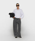 10DAYS Wide Pants Jog Denim 20-063-6203 Black