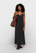10DAYS strappy dress modal 20-313-6202 black