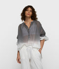 10DAYS Dip Dye Blouse 20-400-6203 Mid Grey