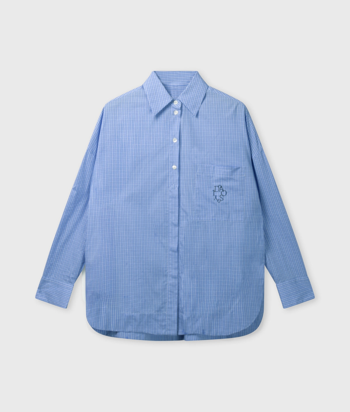 10DAYS Long Sleeve Shirt Check ultramarine – vista 6
