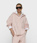10DAYS Statement Zip Hoodie 20-854-6203 Powder