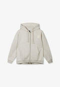 10DAYS slim zip hoodie 20-859-6201 soft white melee