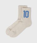 10DAYS Socks Baseball 10 20-934-6203 Soft White Melee