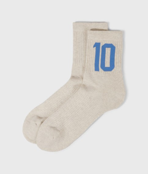 10DAYS Socks Baseball 10 20-934-6203 Soft White Melee