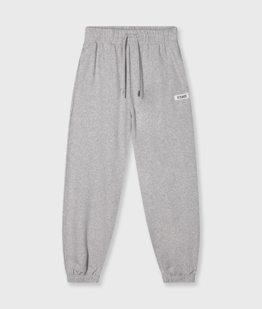 10DAYS The Bar Jogger Fleece 25-012-9900 Light Grey Melee