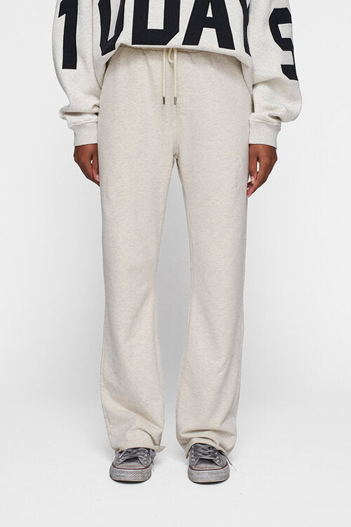 10DAYS The Straight Jogger soft white melee