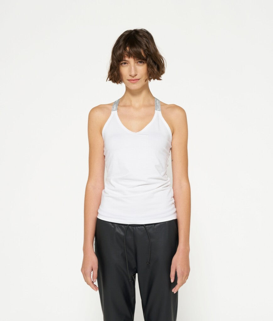 10DAYS THE WRAPPER LUREX 25-707-9900 White