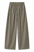 10DAYS banana pants lyocell 20-039-6203 dark fog – vista frontal