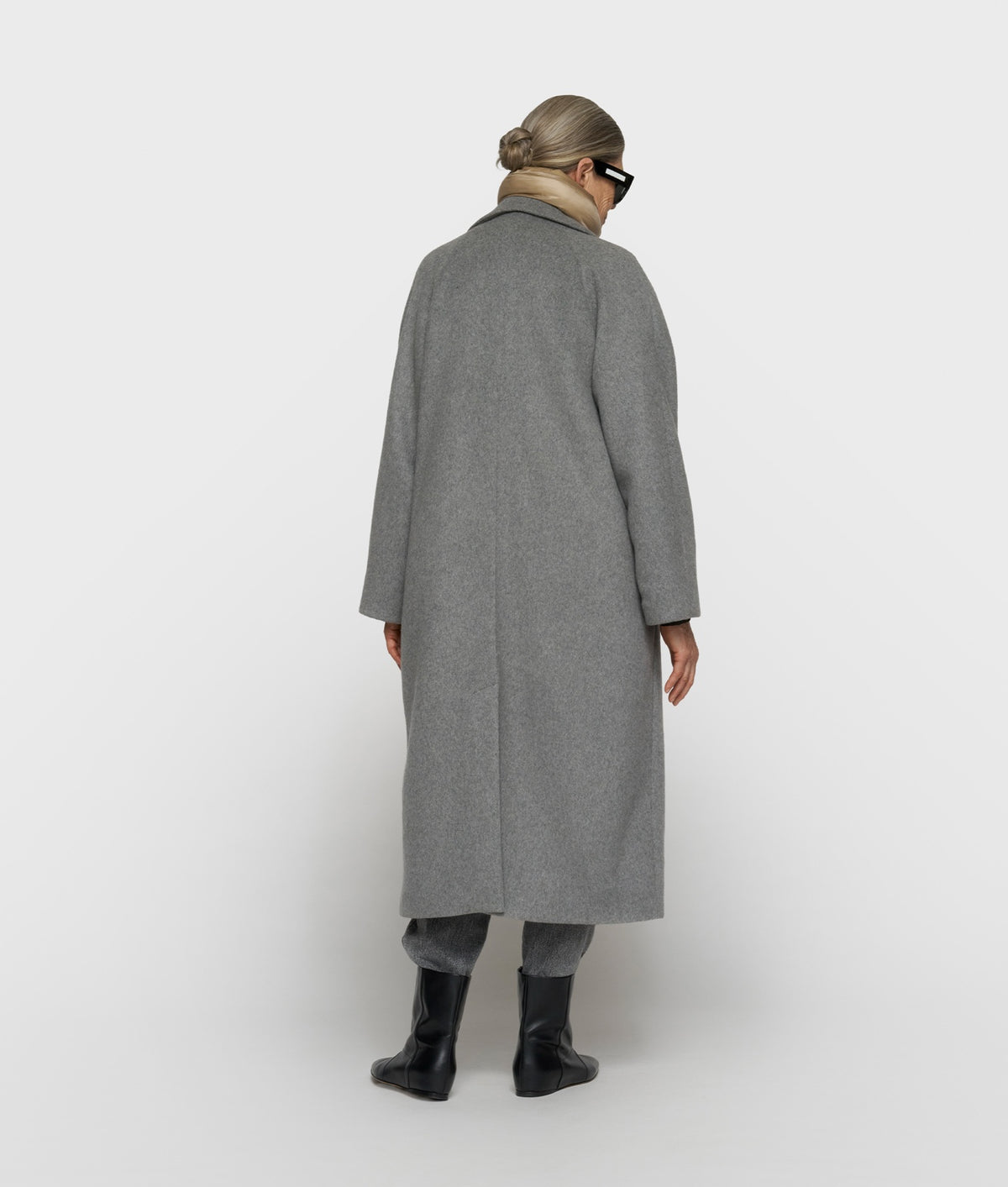 10DAYS The Chic Coat Grey Melee – vista 3