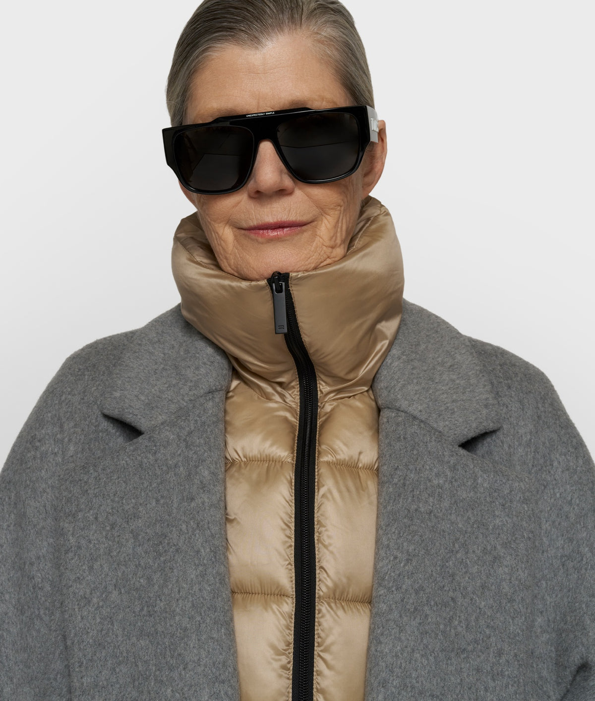 10DAYS The Chic Coat Grey Melee – vista 6
