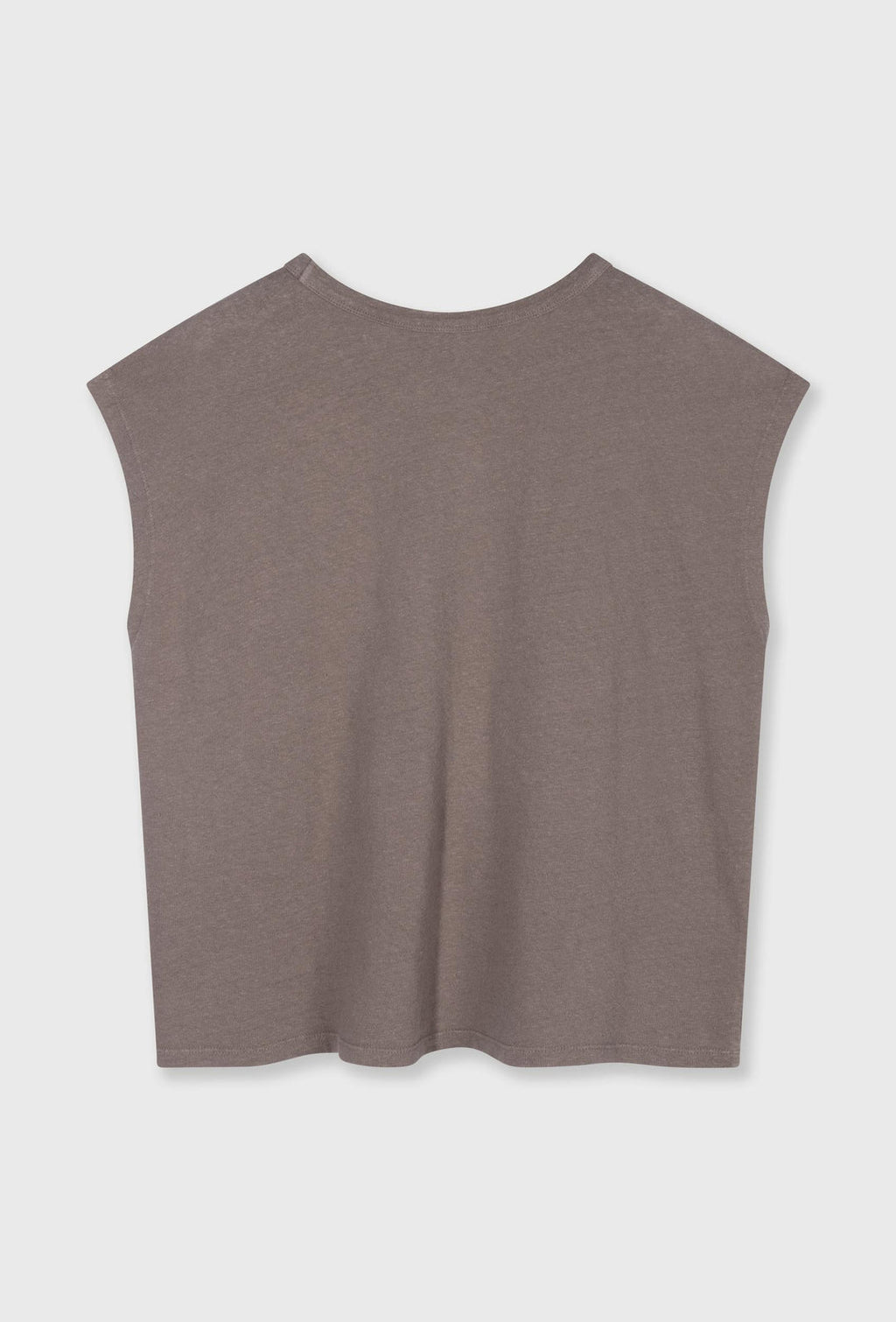 10DAYS Cotton Linen Tee Moonrock