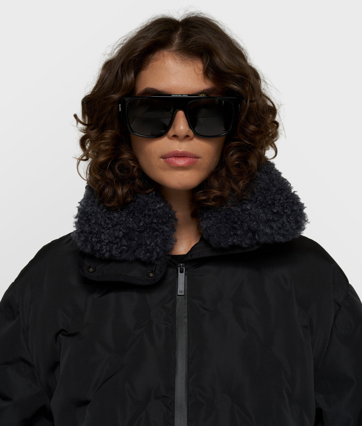 10DAYS The Darling Coat Black