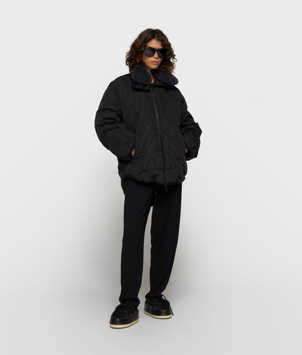 10DAYS The Darling Coat Black
