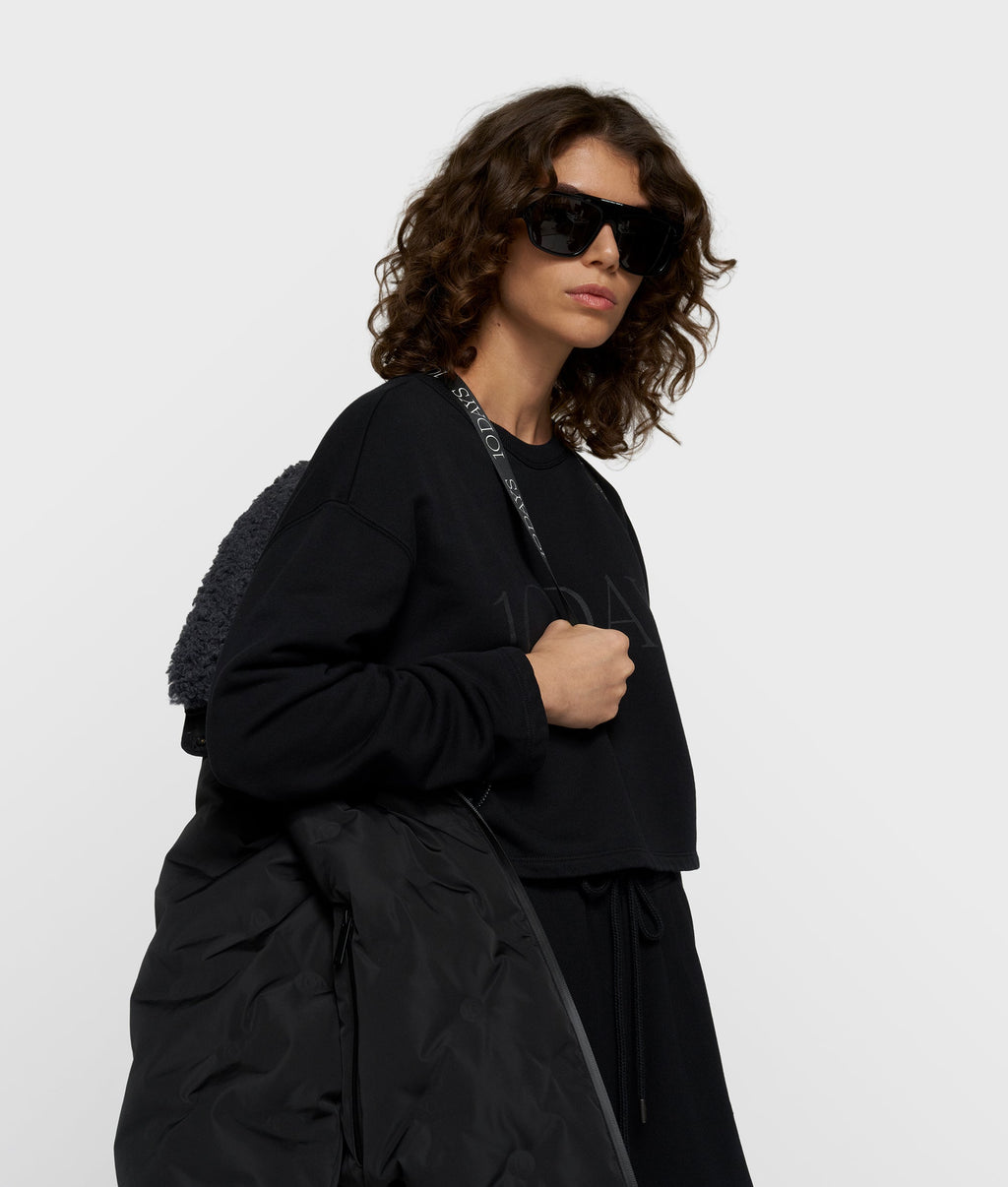 10DAYS The Darling Coat Black