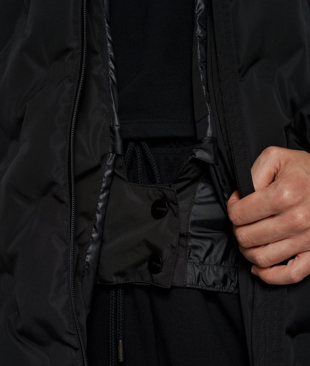 10DAYS The Darling Coat Black