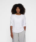 10DAYS Long Sleeve Tee white – față