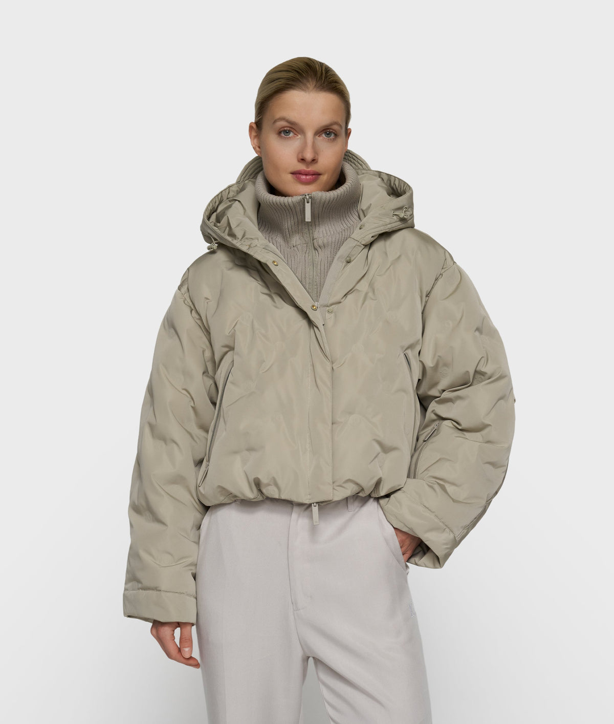10DAYS The Muse Parka Fog