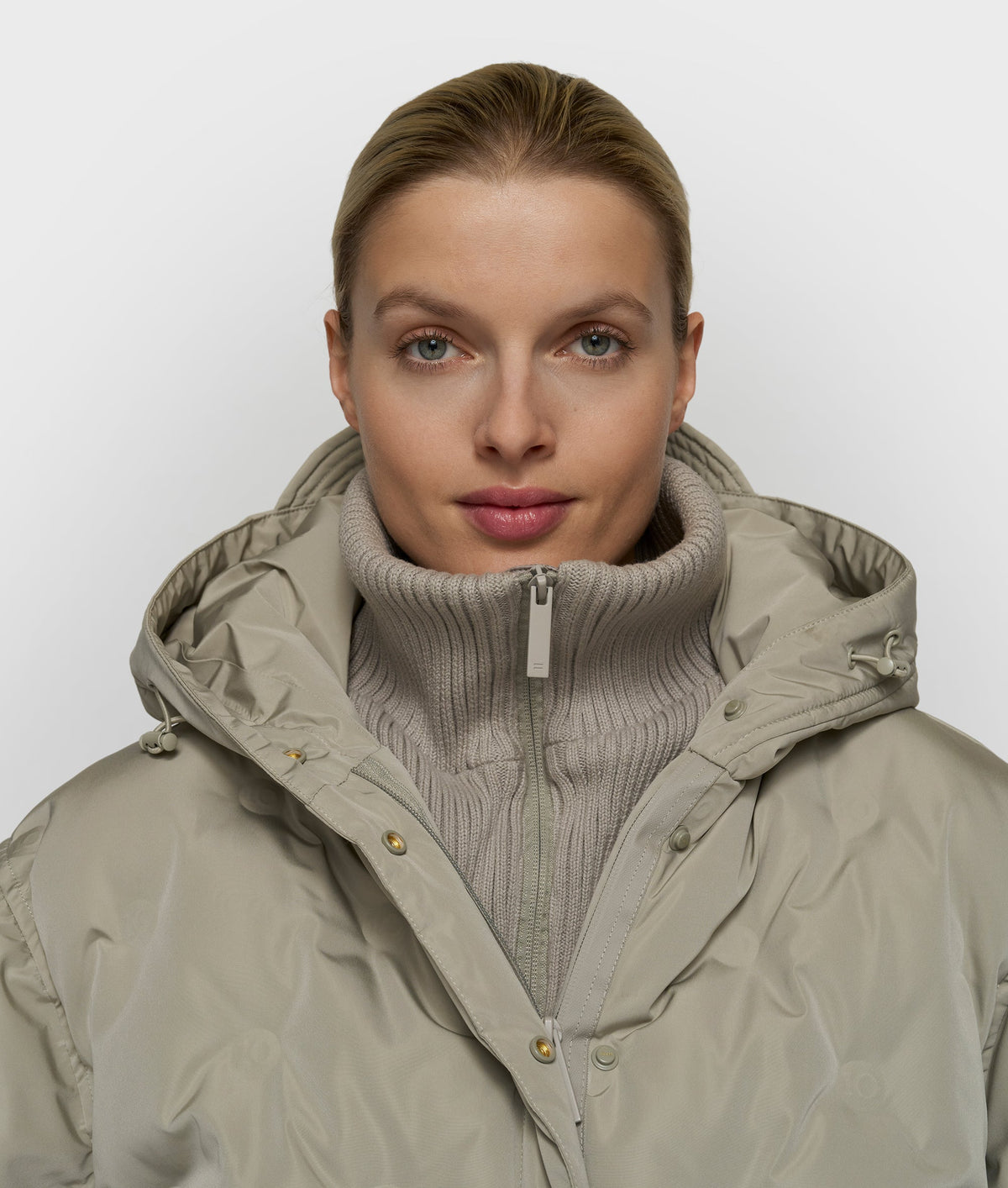 10DAYS The Muse Parka Fog