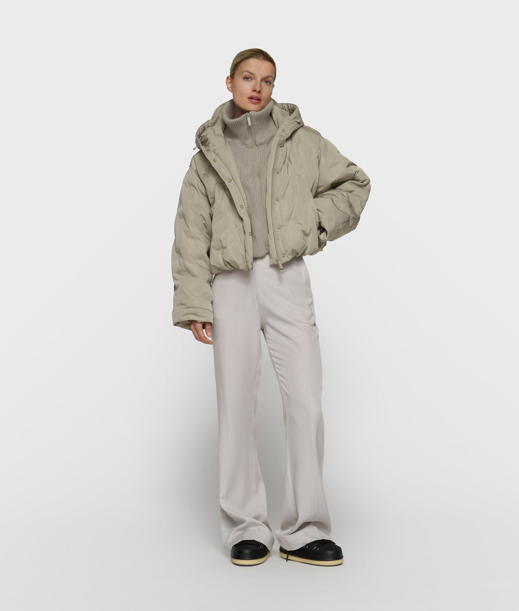 10DAYS The Muse Parka Fog
