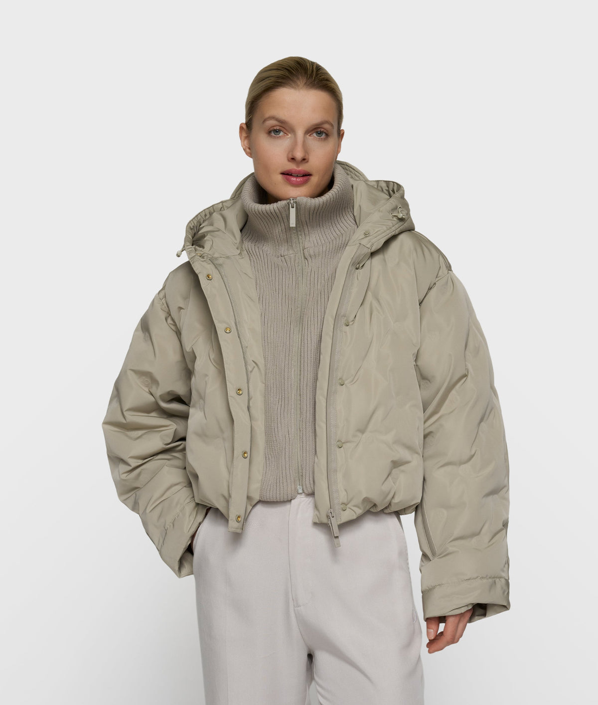 10DAYS The Muse Parka Fog