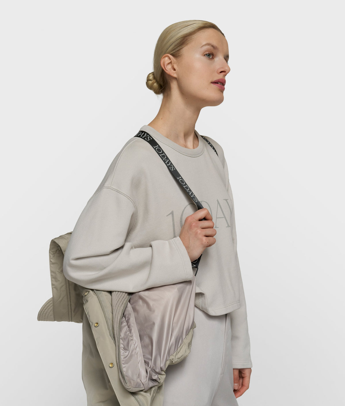 10DAYS The Muse Parka Fog