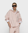 10DAYS Statement Zip Hoodie Powder