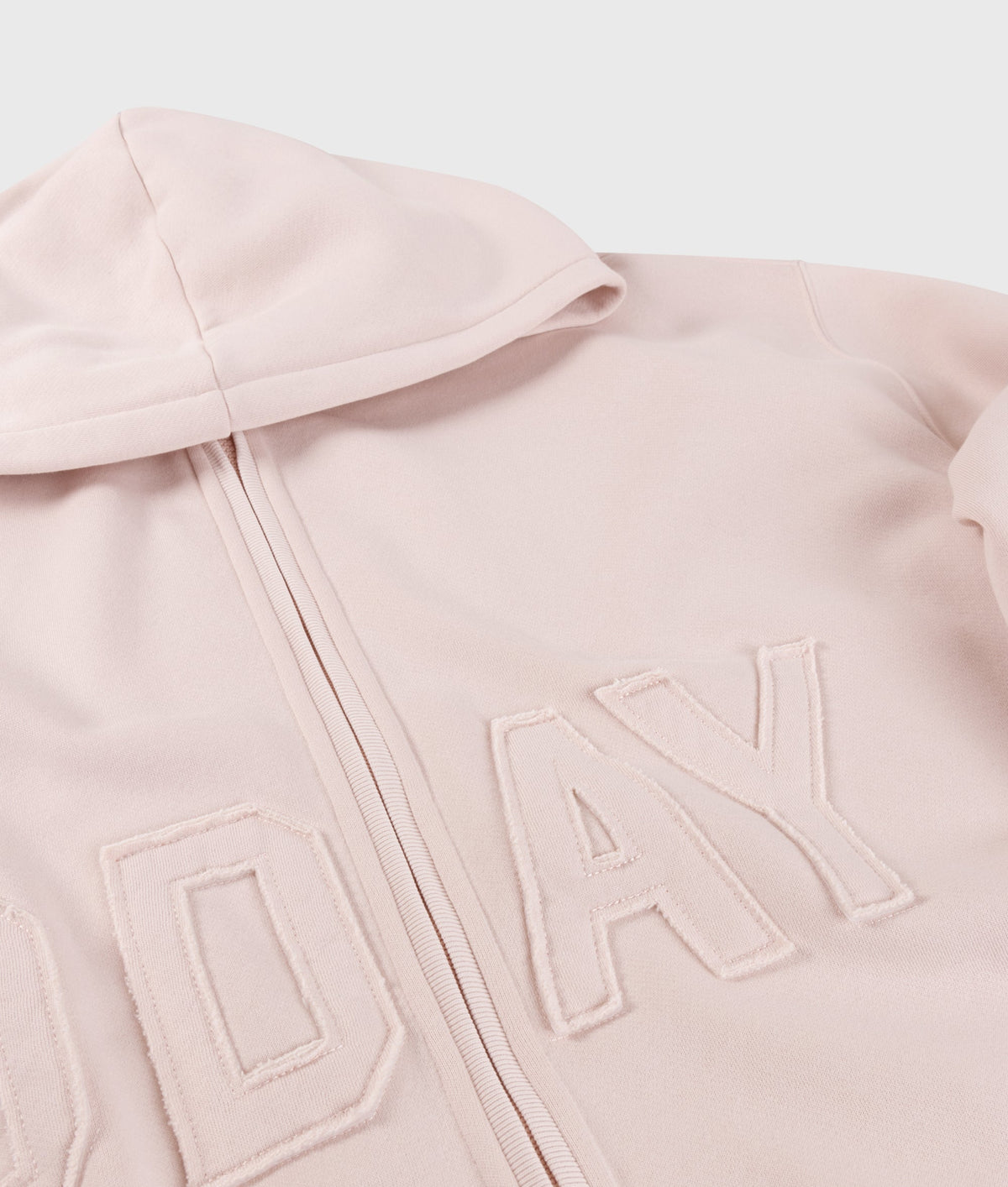 10DAYS Statement Zip Hoodie Powder