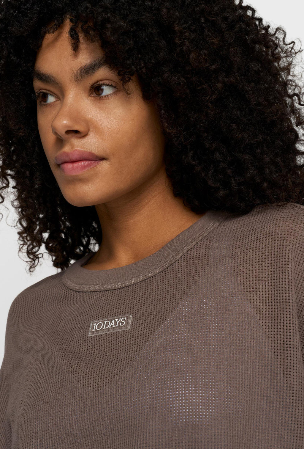 10DAYS Sweater Mesh Moonrock