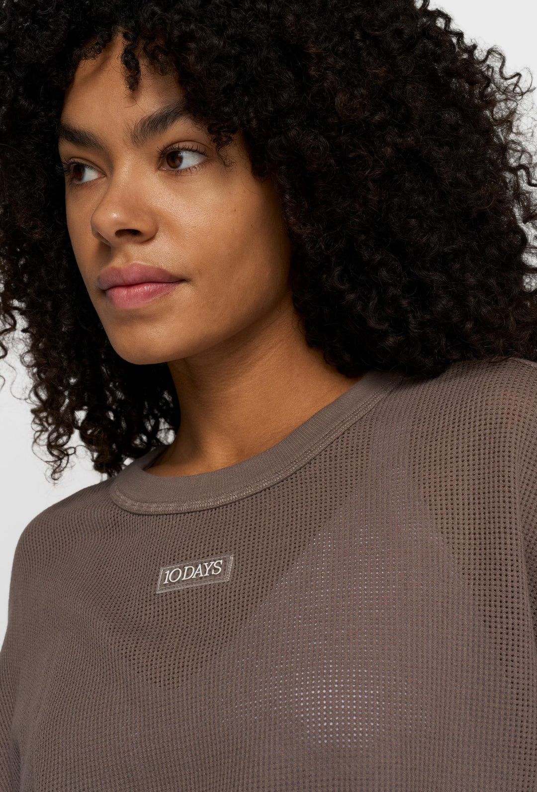10DAYS Sweater Mesh Moonrock