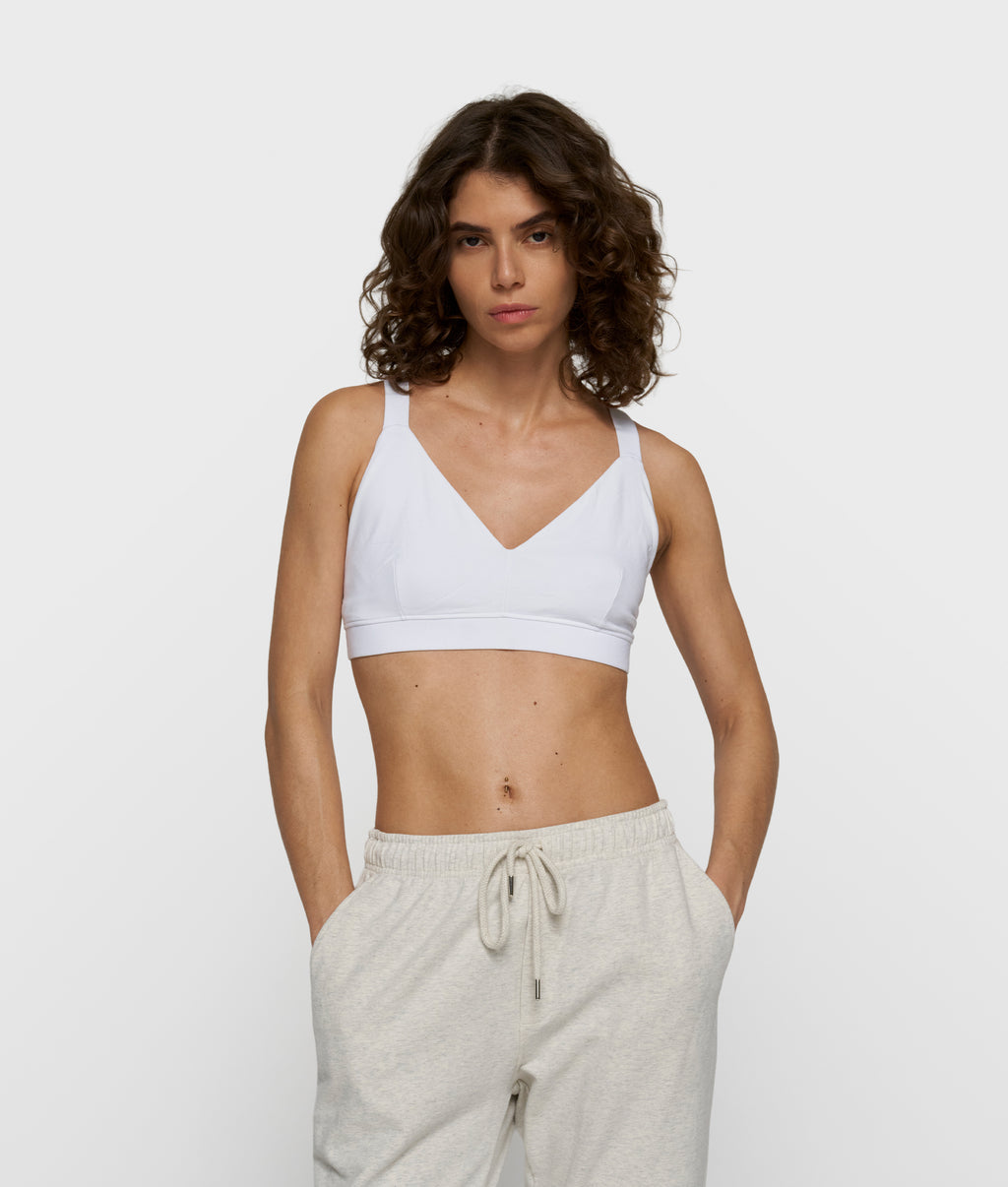 10DAYS The Bra white – față