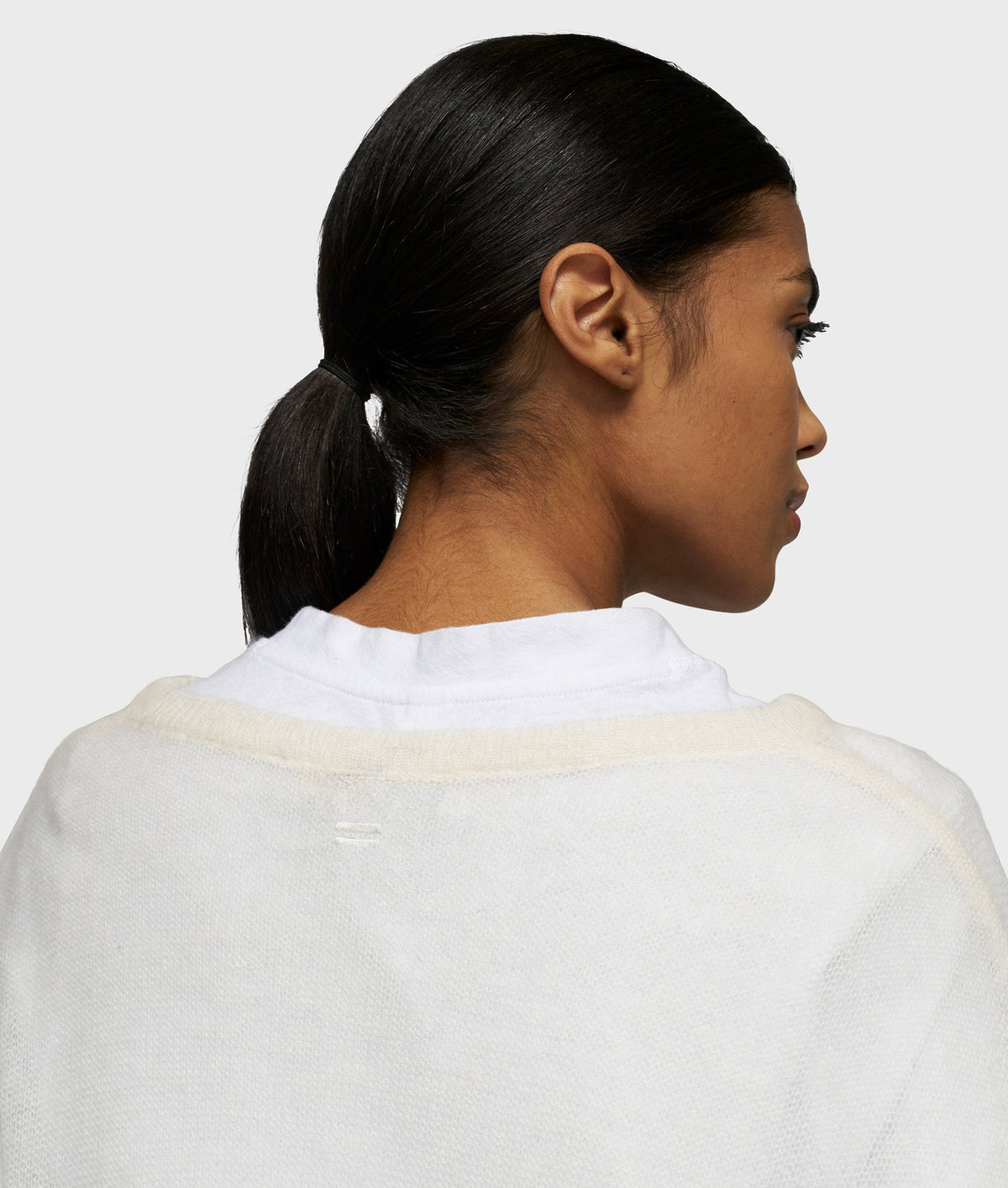 10DAYS The Knit Sweater Ecru