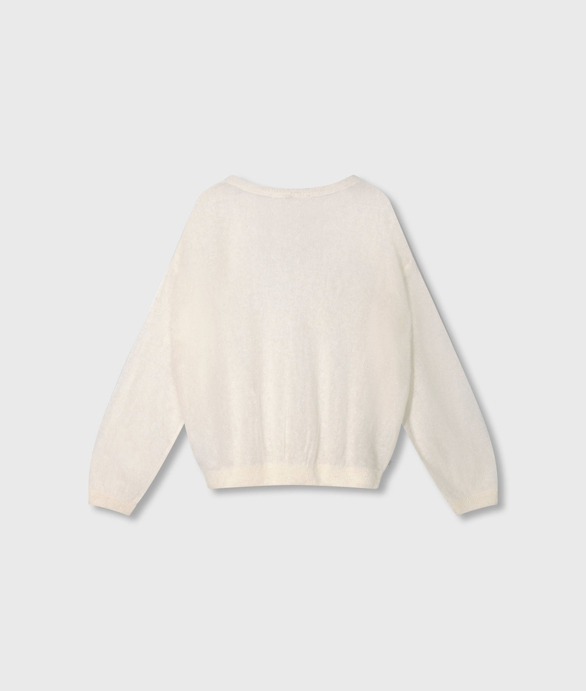 10DAYS The Knit Sweater Ecru