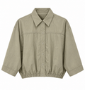 10DAYS wide crinkle jacket 20-503-6203 fog – vista frontal