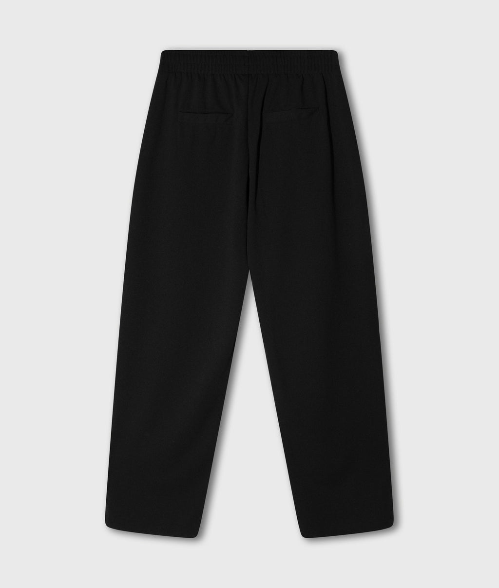 10DAYS Belted Pants Crepe | Black – Pantalón de mujer – Estilo casual – Tallas XS, S, M, L