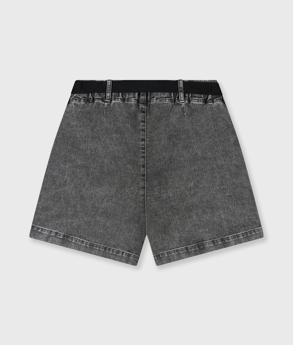 10DAYS Utility Shorts Jog Denim | Black – Bermudas de mujer – Estilo casual – Tallas M, L, XL