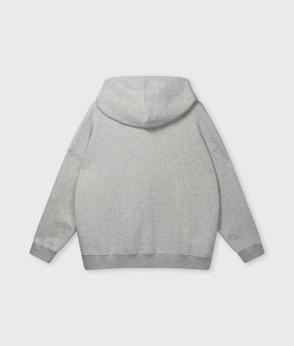 10DAYS Zip Cardigan | Light Grey Melee – Cárdigan de mujer con cremallera – Estilo casual elegante – Tallas M, L, 2XL