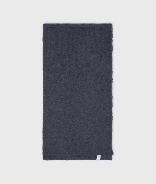 Bandana Knit Scarf Steel Blue
