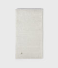Hairy Knit Scarf Lurex Ecru