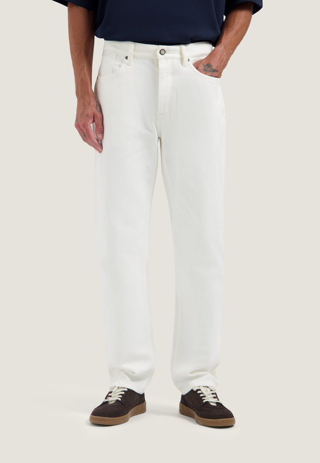 DSTREZZED Harvey 502056-102 Offwhite – detalle frontal