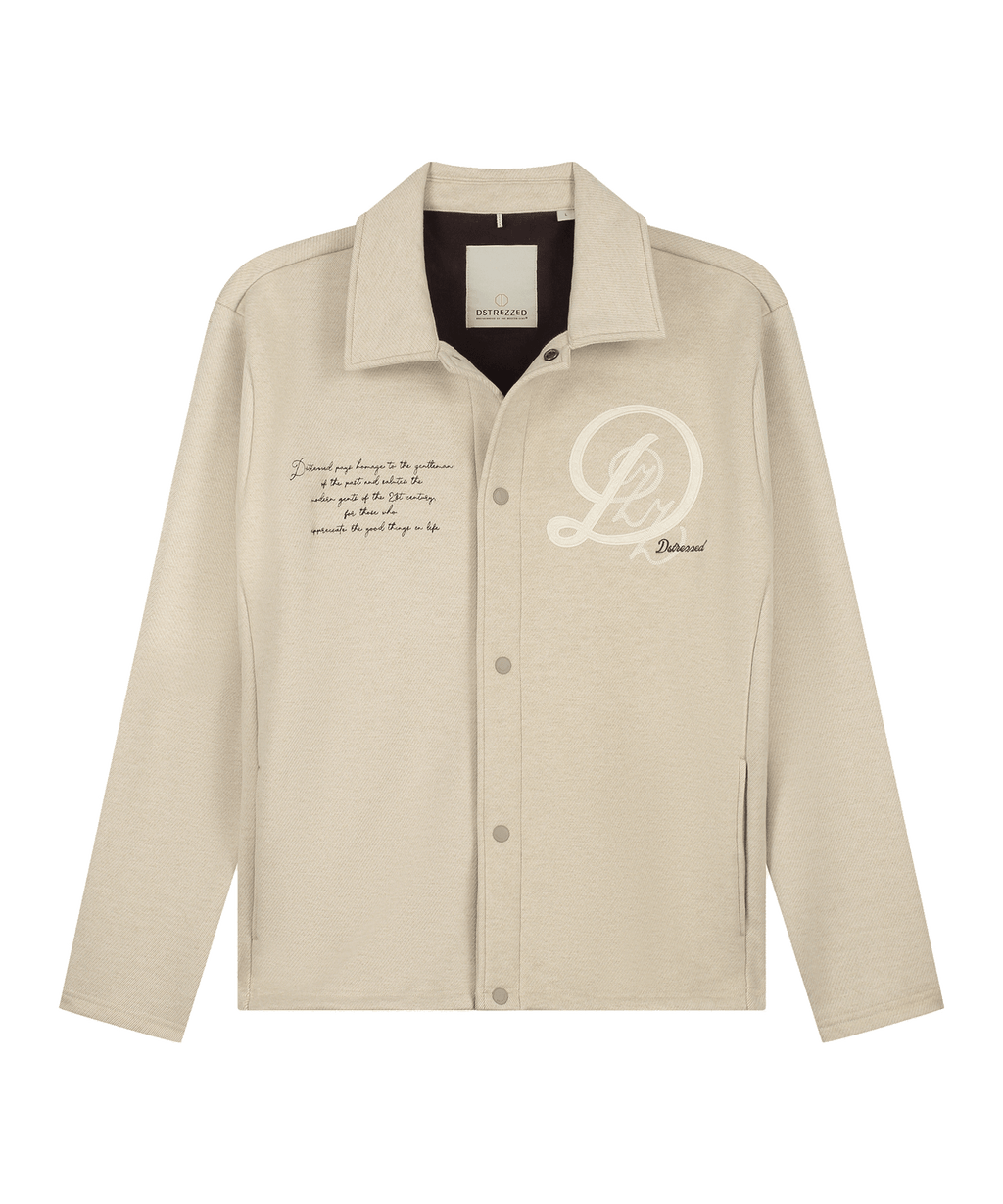 Dylan Sweat Jacket Silver Birch