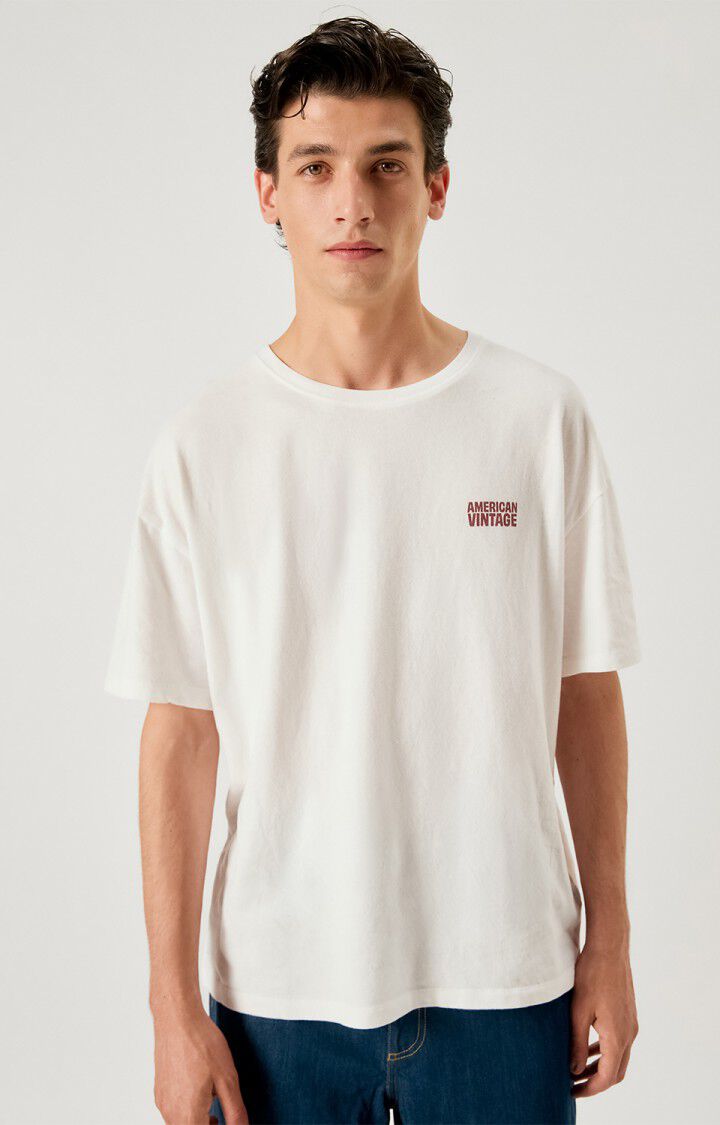 American Vintage MYKO02AH26 BLANC — fotografía oficial