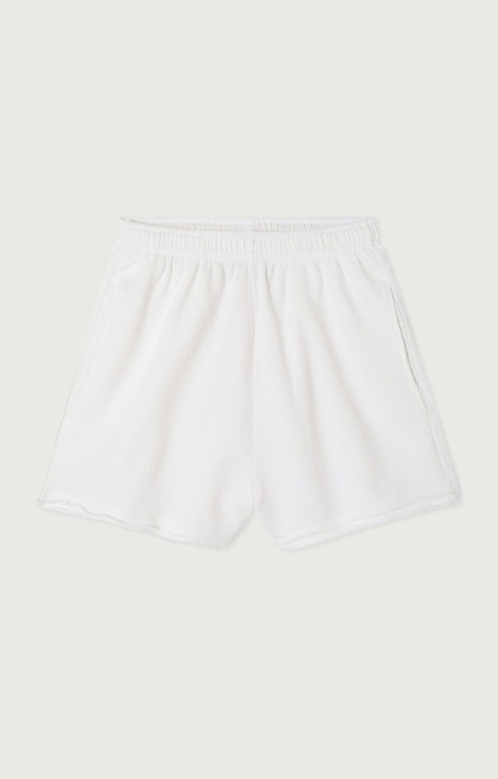 Short Vibtown American Vintage VIB09AH26 blanc vintage, détail produit