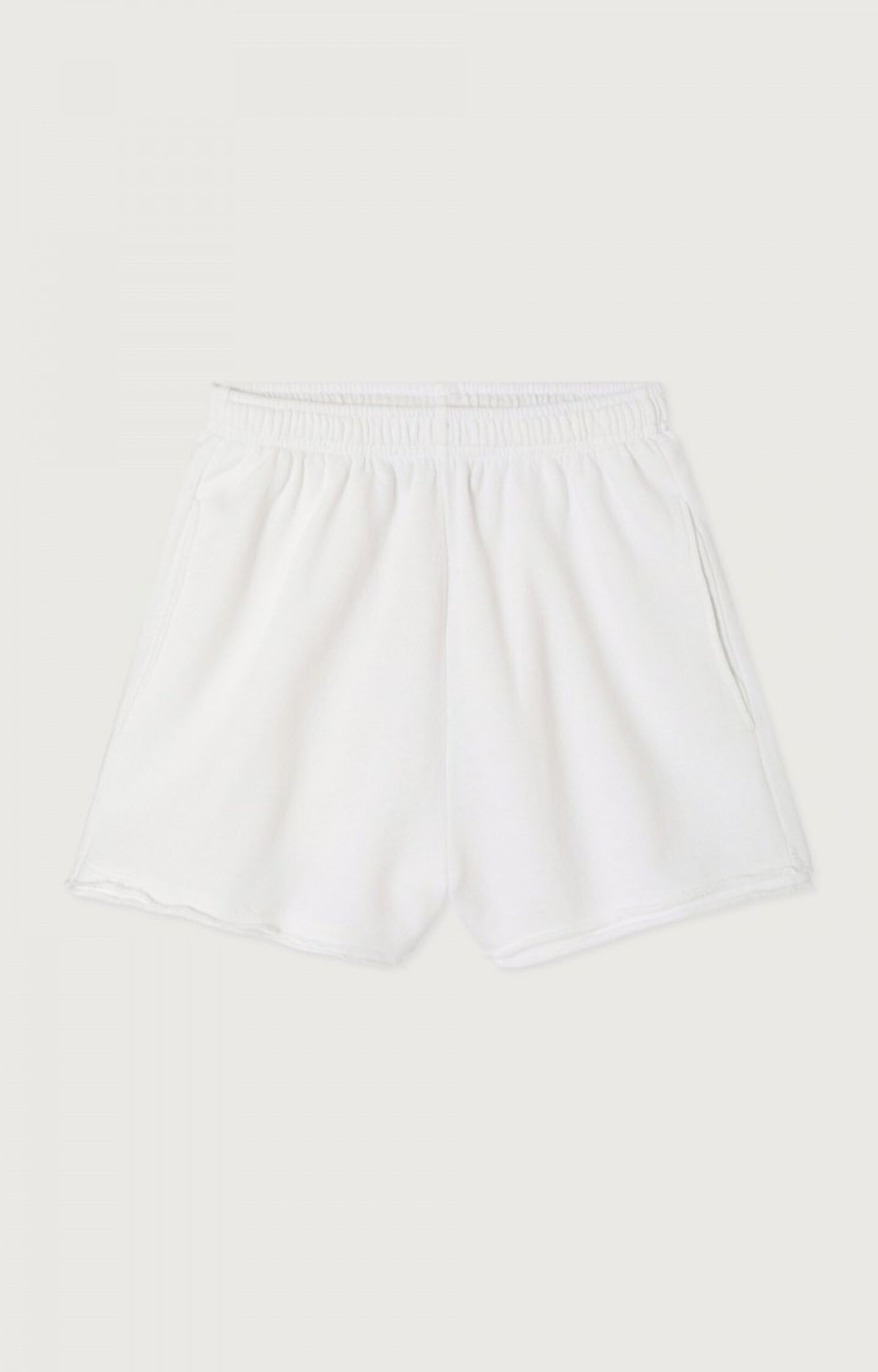 Short Vibtown American Vintage VIB09AH26 blanc vintage, détail produit
